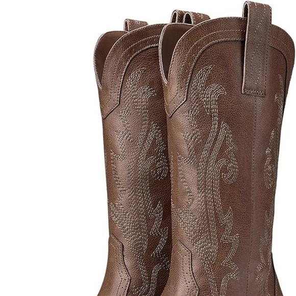 Cowboy Boots for Women, Cowgirl Boots, Comfortable Western Boots Embroidered - Picture 3 of 6